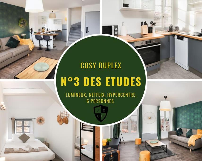 דירות קרקסון N3 Des Etudes Duplex Hypercentre Wifi Conciergeriedamecarcas מראה חיצוני תמונה